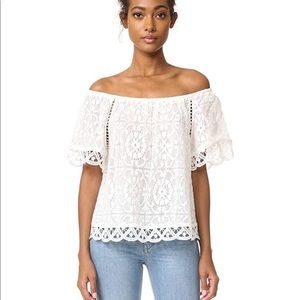 BB Dakota off the shoulder top